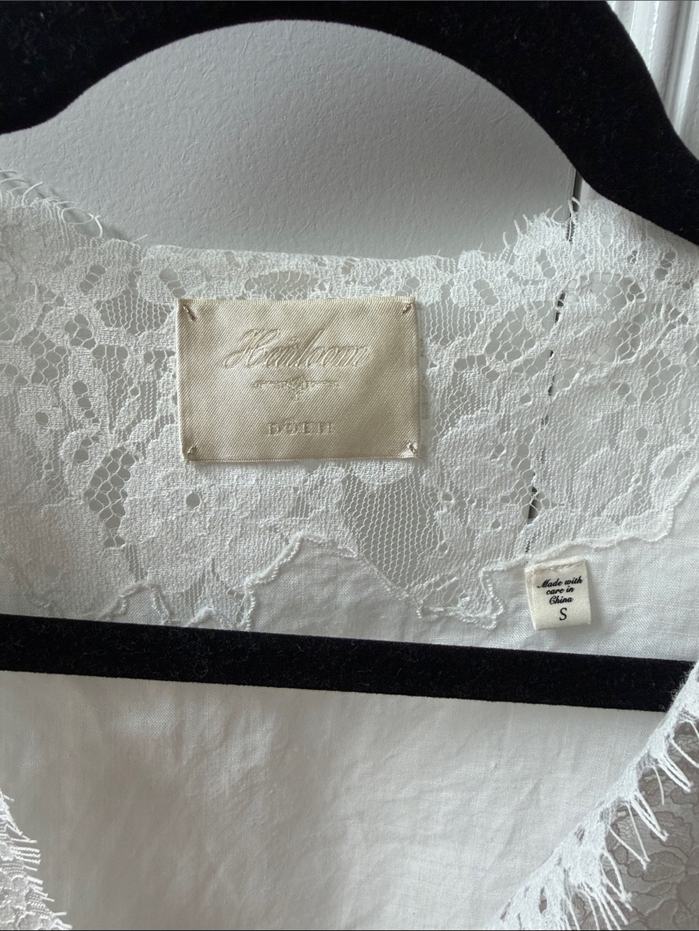 Doen White Lace blouse - Picture 2 of 11